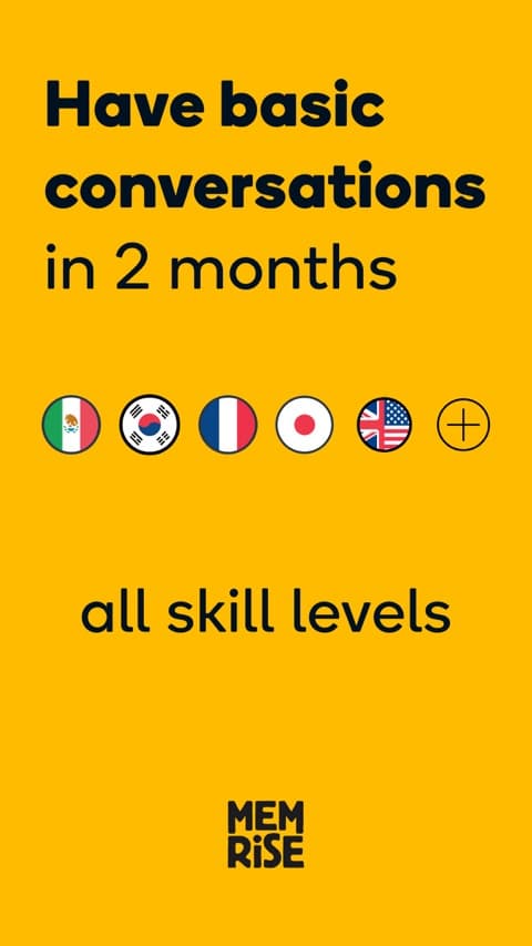 Memrise app screenshot 1